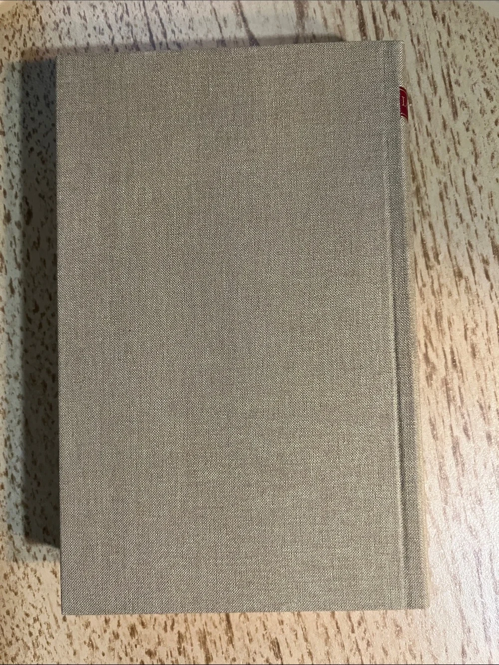 Poems & Other Writings Beige Linen Decorative Book